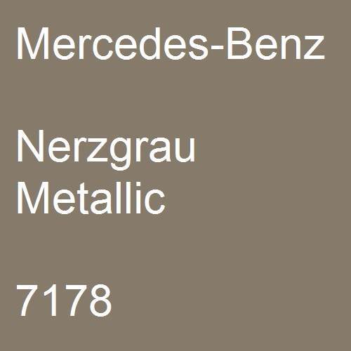 Mercedes-Benz, Nerzgrau Metallic, 7178.